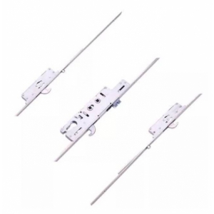 Ingenious Latch 3 Hook 2 Roller Double Spindle Multipoint Door Lock (top hook to spindle 710mm)